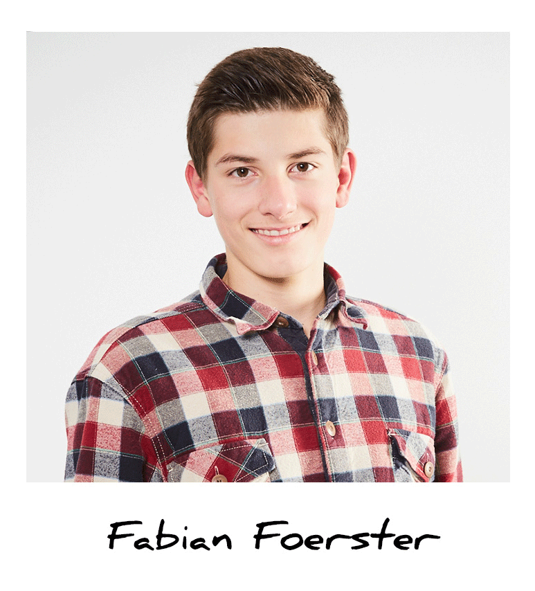 Fabian, Auszubildender Medientechnologe Tiefdruck